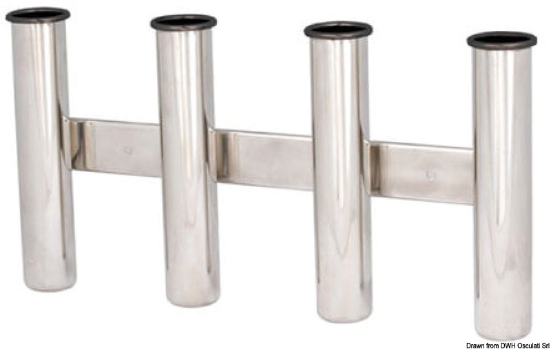 41.167.81.jpg Reggicanne inox a parete 4 posti - immagine 1