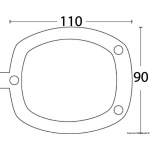Chiusura PVC portacanna bianco - immagine 2