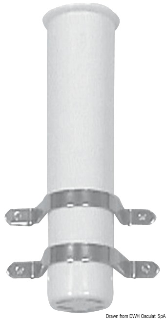 41.168.09.jpg Portacanne parete bianco 41 mm - immagine 1