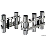 Portacanne acciaio inox 3 posti