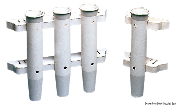 4.0.2 Portacanne plastica bianco 44 mm - immagine 1