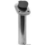Portacanne incasso inox 42 mm 60°