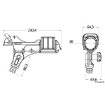 Rod Holder II Only Black - immagine 2