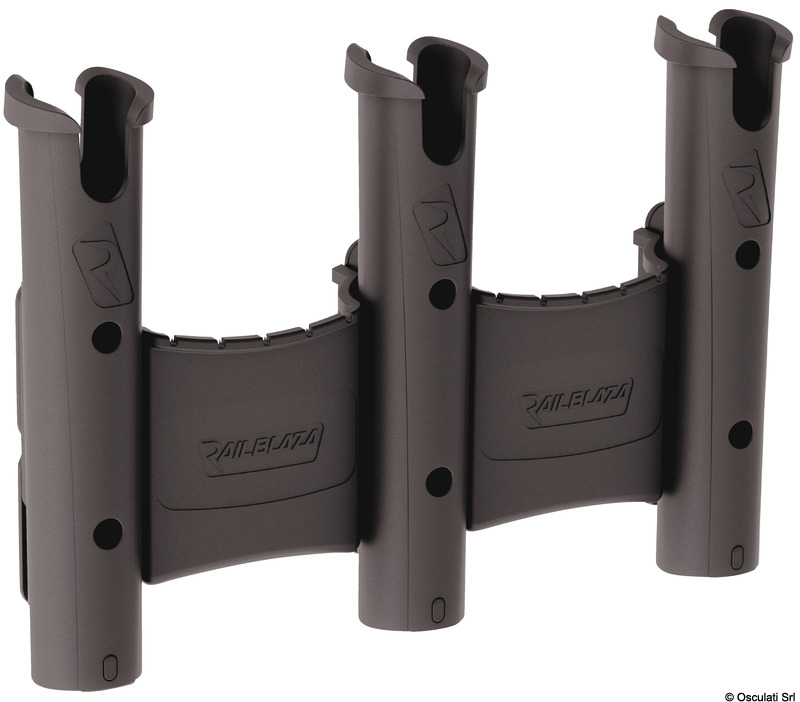 41.314.30.jpg RodStow Triple with Caddy Black - immagine 1