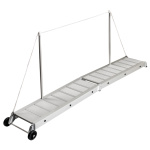 Passerella pieghevole cm 210 lega leggera - immagine 2