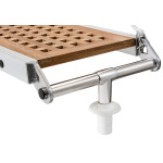 Passerella pieghevole teak 210 cm - immagine 3