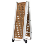 Passerella pieghevole teak 310 cm