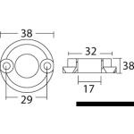 Anodo per Vetus Bow 25 - immagine 3