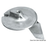 Pinna magnesio Yamaha 200/300 HP