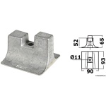 Anodo alluminio Yamaha 300/350 HP