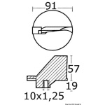 Anodo alluminio Yamaha 100/225 >HP - immagine 2