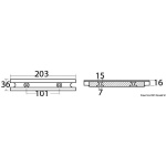 Anodo barra alluminio Yamaha - immagine 4