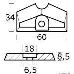 Anodo a piastrina 2B/3A/4B/F4A/5C - immagine 2