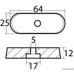 Anodo piede Yamaha 6/8 hp 4 tempi - immagine 2