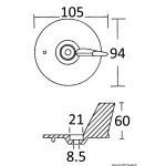 Anodo alluminio Honda 25/50 HP - immagine 3