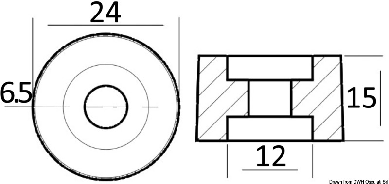 43.292.21_dis.jpg Anodo collettore 70/90/115 HP - immagine 1