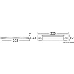 Anodo alluminio HONDA 75/225 HP - immagine 2