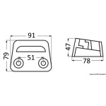 Anodo alluminio OMC Cobra DuoProp - immagine 3