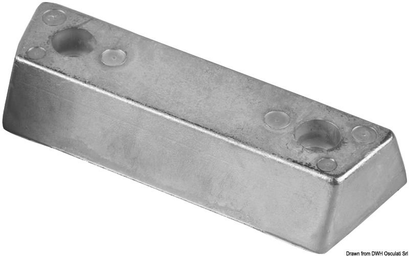 43.551.00.jpg Anodo alluminio base Volvo DuoProp 290 - immagine 1