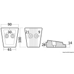 Anodo magnesio piede Volvo SX/DPS