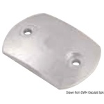 Piastra zinco mm 80x55