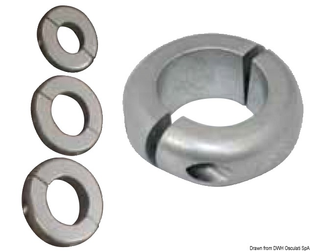 43.801.xx_.jpg Anodo oliva bassa mm 50 Alluminio - immagine 1