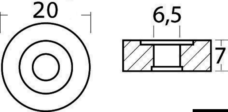 43.823.91-92-93_dis.jpg Anodo alluminio MERCURY rondella 4/6 HP - immagine 1