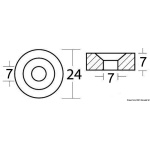 Anodo alluminio Mercury/Mariner - immagine 5