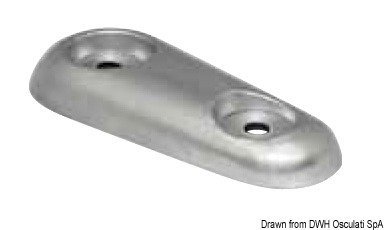 43.902.05.jpg Anodo ovale alluminio VETUS 940 g - immagine 1