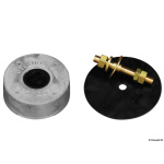 Anodo a scomparsa Ø mm 135 in alluminio