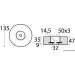 Anodo a scomparsa mm 135 - immagine 2