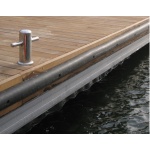 Profilo PVC nero 70 x 70 mm  (barra 2 m) - immagine 2