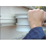Solo profilo PVC 40 mm nero - immagine 3