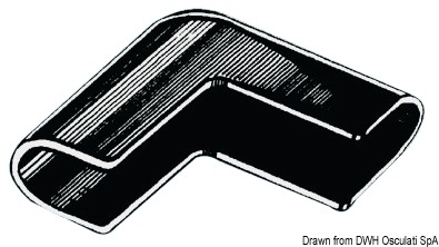 4.0.2 Angolare parabordo nylon nero - immagine 1