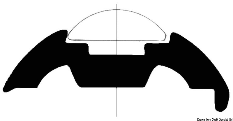 44.480.17.jpg Base per profili PVC bianco 35 mm - immagine 1