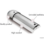 Profilo a “C” inox 20mm forato e svasato - immagine 7