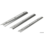 Profilo a “C” inox 20mm forato e svasato