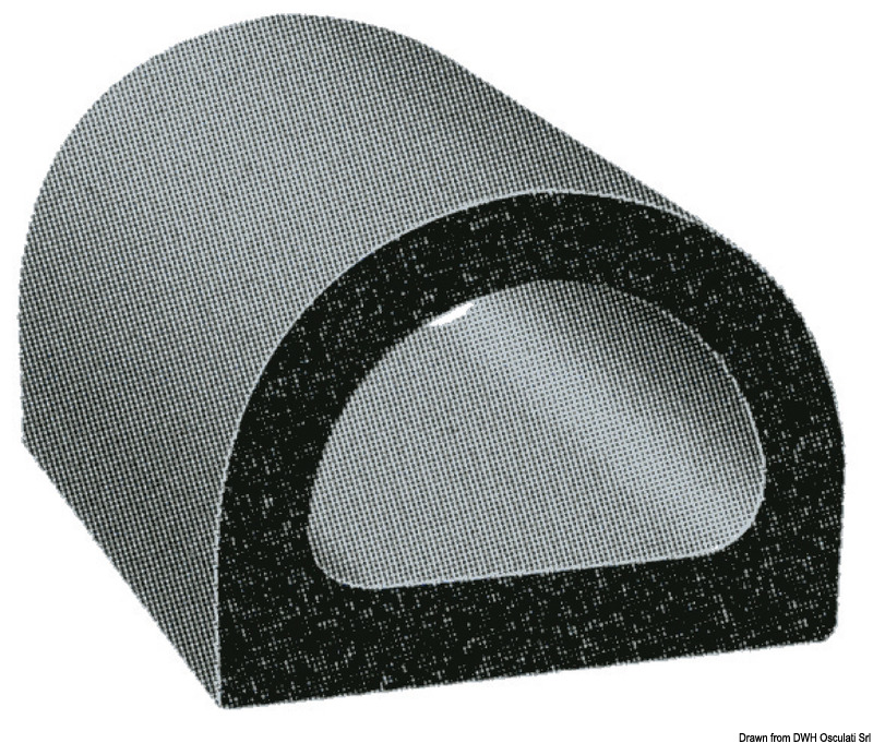 44.490.01-02.jpg Profilo autoadesivo 17,5 x 16,9 mm - immagine 1