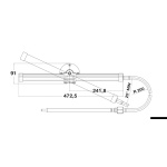 TM87O Timoneria rettilinea 17' - immagine 2