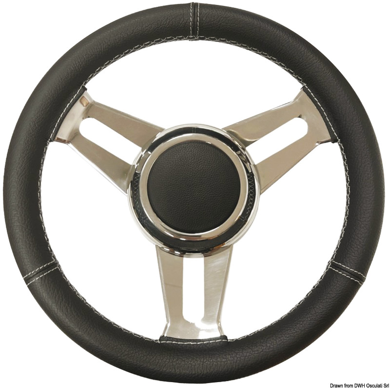 45.125.01.jpg Volante in pelle nera - immagine 1