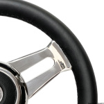 Volante in pelle nera - immagine 2