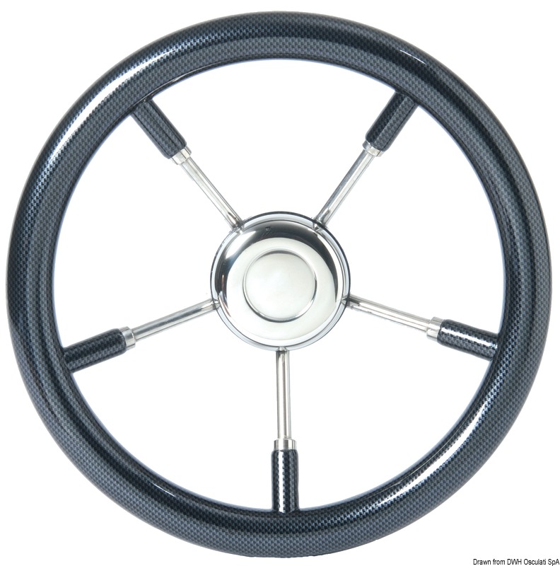 45.130.35.jpg Volante mm 350 cubicato carbonio - immagine 1