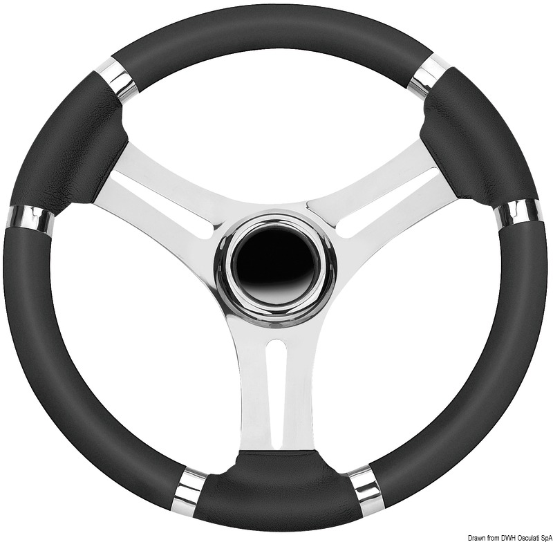 45.151.01.jpg Volante corona nero mm 350 - immagine 1
