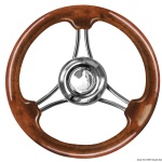 Volante curvo mogano mm 350