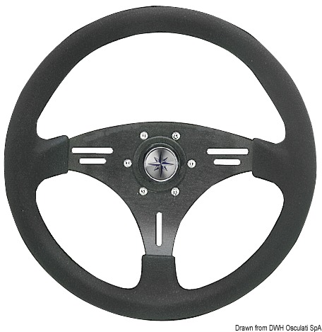 4.0.2 Volante Manta nero 355 mm - immagine 1