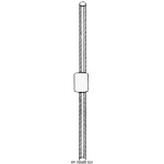 Timone ruota inox 5 razze 600 mm - immagine 2