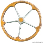 Timone inox teak 500 mm