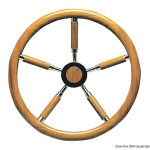 Timone inox e legno 500 mm