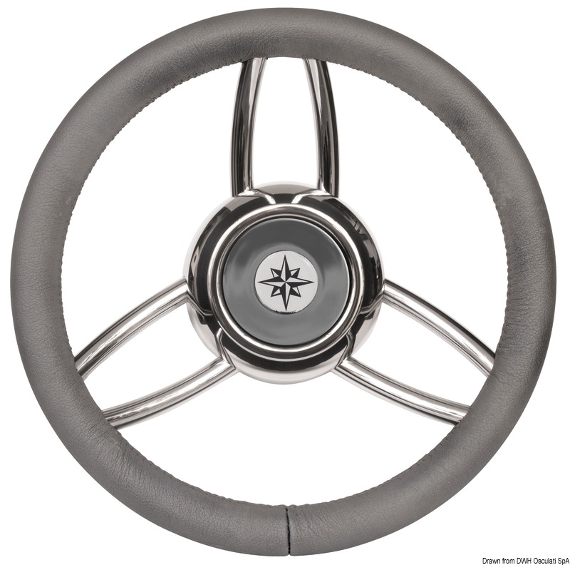 45.169.02.jpg Volante Bliz poliuretano morbido grigio - immagine 1