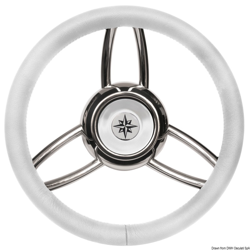 45.169.03.jpg Volante Bliz poliuretano morbido bianco - immagine 1